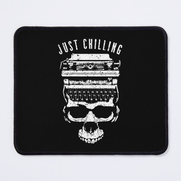 Item preview, Just Chilling Halloween Horror Writer Typewriter Skull designed and sold by GrandeDuc.