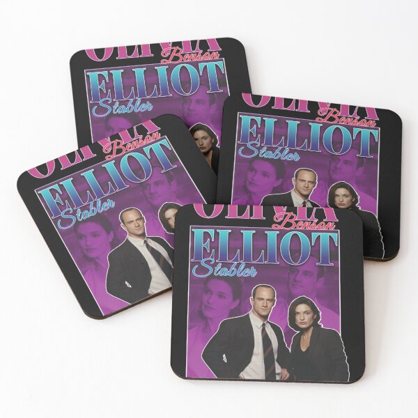 Item preview, Olivia Benson & Elliot Stabler 90s Inspired Vintage Homage Condensed designed and sold by HANNAPATRICKS.
