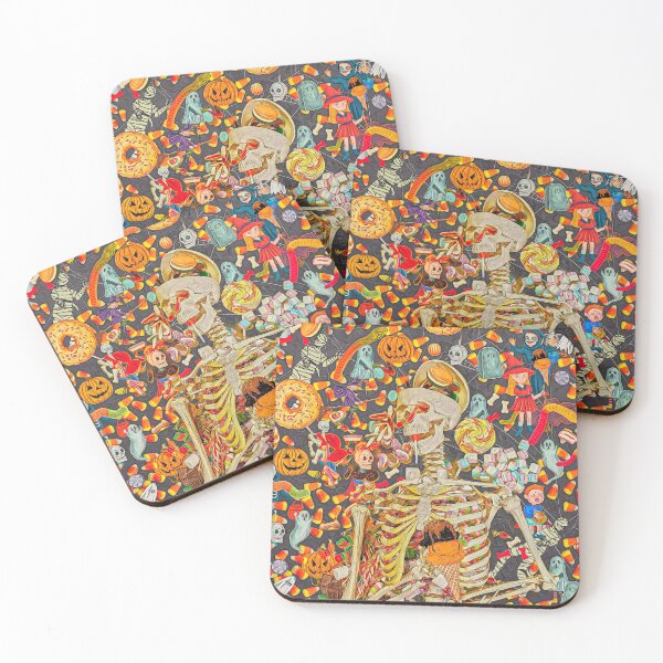 Item preview, Sweet and Scary Skeletons designed and sold by Claudia Bartoli-McKinney.