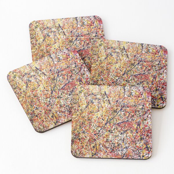 Item preview, Abstract Jackson Pollock Painting Original Art designed and sold by space company ®.