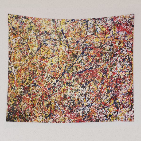 Item preview, Abstract Jackson Pollock Painting Original Art designed and sold by space company ®.