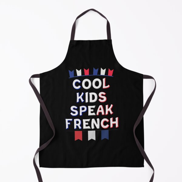 Item preview, Cool Kids Speak French with Decorative Pennants French Flag designed and sold by Dexter Freeman.