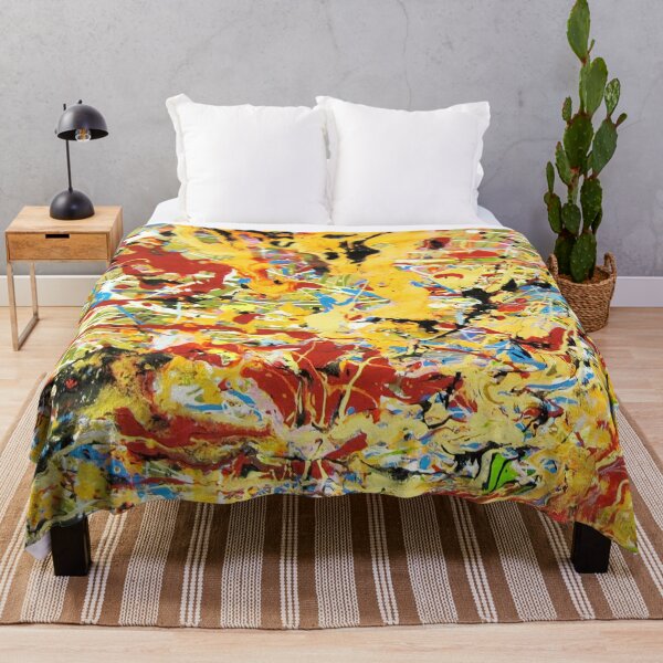 Item preview, Abstract Jackson Pollock Painting Original Art designed and sold by space company ®.