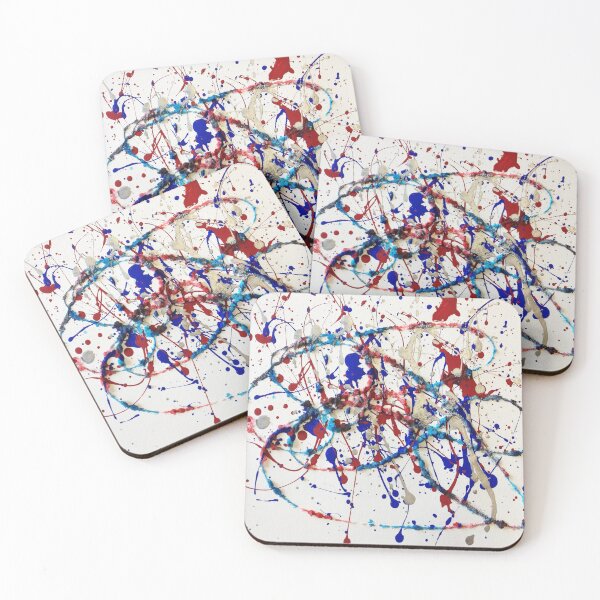 Item preview, Abstract Jackson Pollock Painting Original Art designed and sold by space company ®.