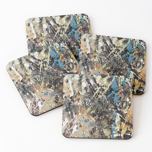 Item preview, Abstract Jackson Pollock Painting Original Art designed and sold by space company ®.