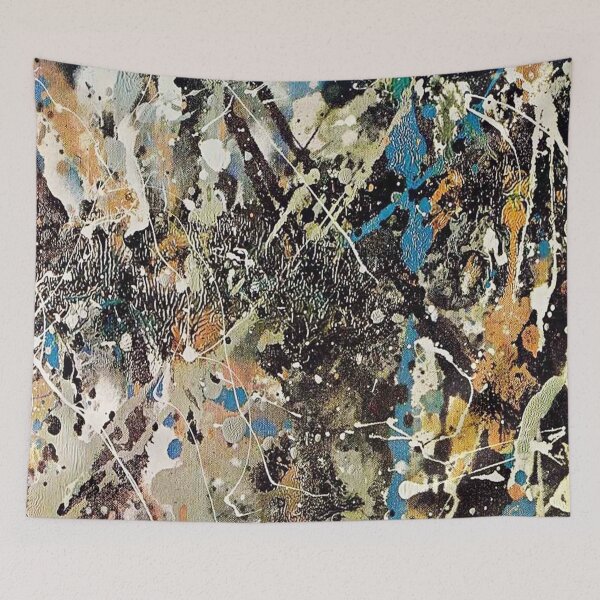 Item preview, Abstract Jackson Pollock Painting Original Art designed and sold by space company ®.