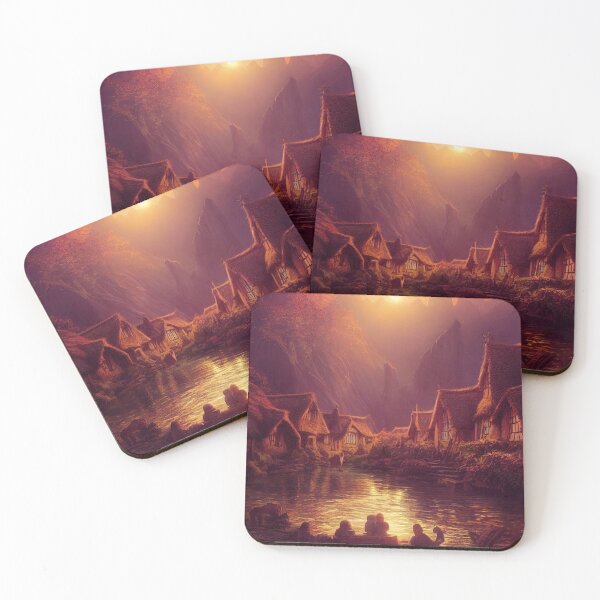 Item preview, Atardecer en la Comarca designed and sold by MomokaChan.