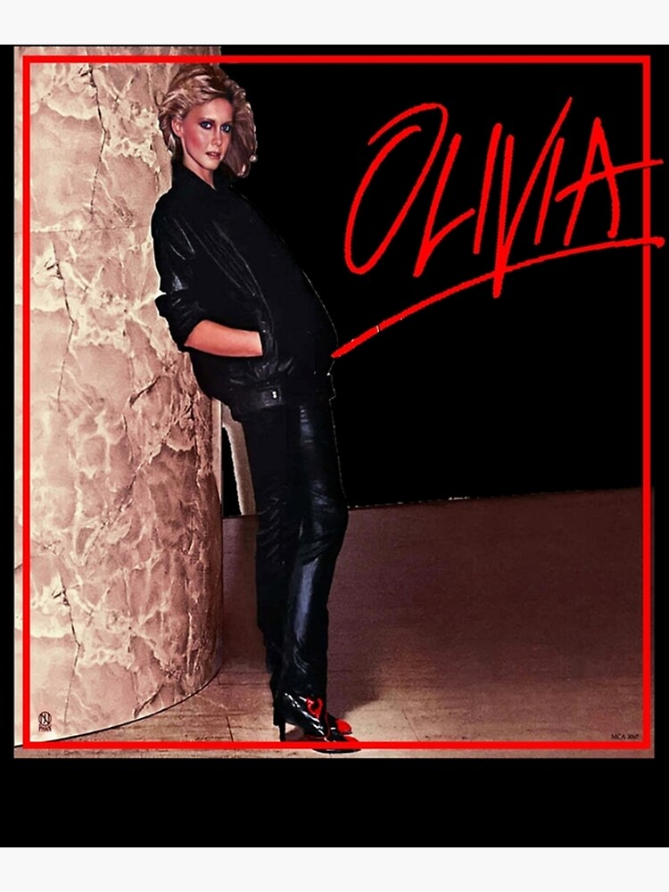 Olivia Newton John Totally Hot Album Graphic Poster For Sale By Hannapatricks Redbubble 4886