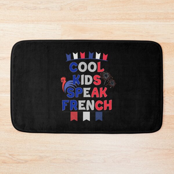 Item preview, Cool Kids Speak French with The French Rooster and Pennants and Firework designed and sold by Dexter Freeman.