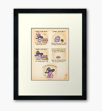 Doing Your Best Framed Print
