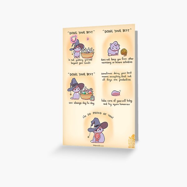Item preview, Doing Your Best designed and sold by KittenWitch.