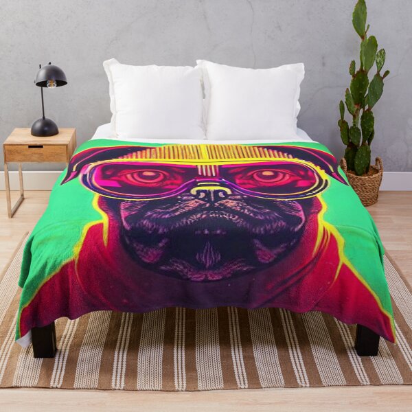 Item preview, Hipster pug designed and sold by Grewtrel.