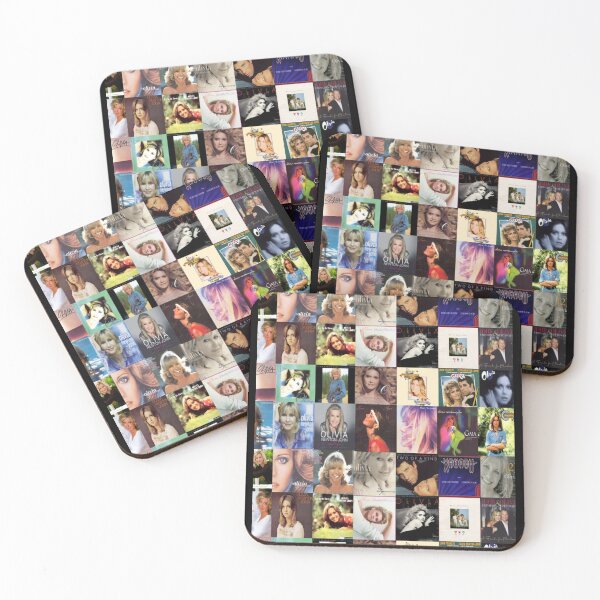 Item preview, Olivia Newton-John Album Collage Greatest Hits designed and sold by HANNAPATRICKS.