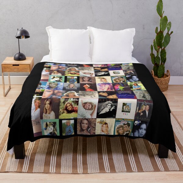 Item preview, Olivia Newton-John Album Collage Greatest Hits designed and sold by HANNAPATRICKS.