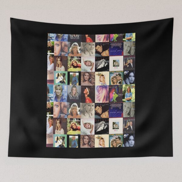 Item preview, Olivia Newton-John Album Collage Greatest Hits designed and sold by HANNAPATRICKS.