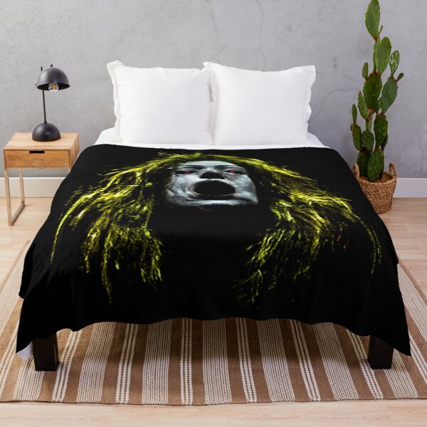 Item preview, Creepy zombie woman face portrait designed and sold by DFLC Prints.