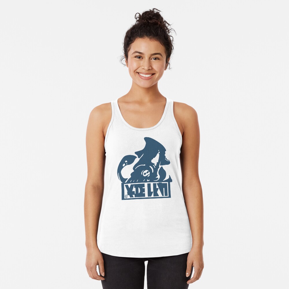 Enperry White King Tank Racerback Tank Top