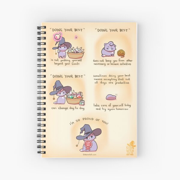 Doing Your Best Spiral Notebook