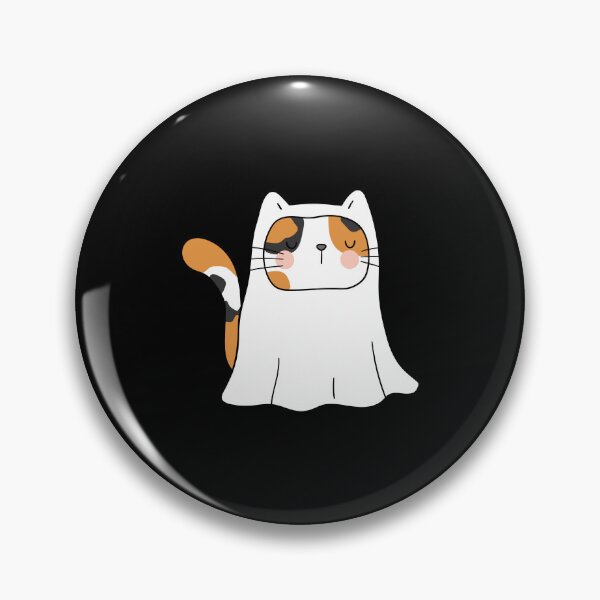 Item preview, Cute Cat Ghost designed and sold by PotluckPrints.