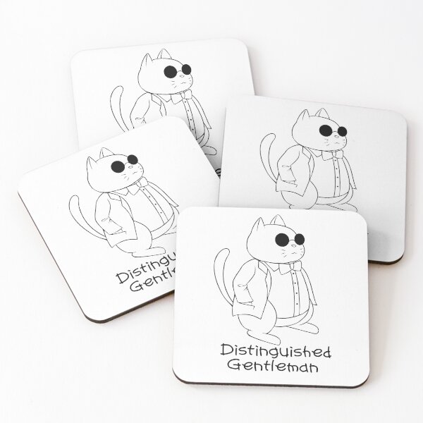 Item preview, Distinguished Gentleman,Adventurer Cat,American Idol,Cat Wearing Glasses,Dont Tread On,Funny Cat Toast,Inner Organs,Monet Sunset,Yellow Moon,Beautiful Eyes,Christmas Tree,Ornaments designed and sold by NAZIMNADIR.