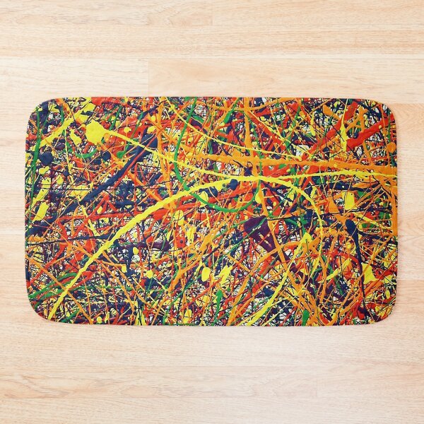 Item preview, Abstract Jackson Pollock Painting Original Art designed and sold by space company ®.