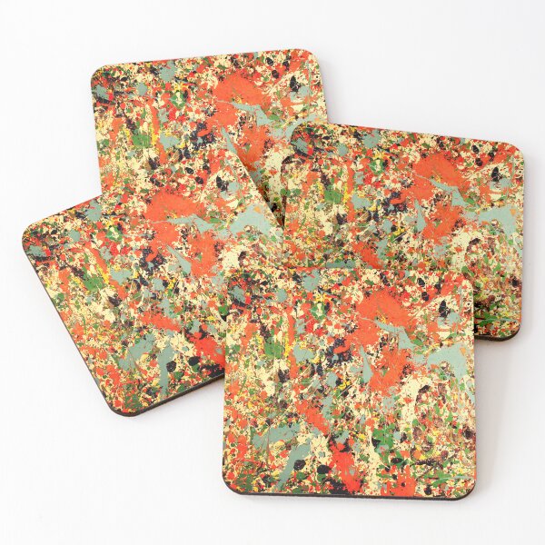Item preview, Abstract Jackson Pollock Painting Original Art designed and sold by space company ®.