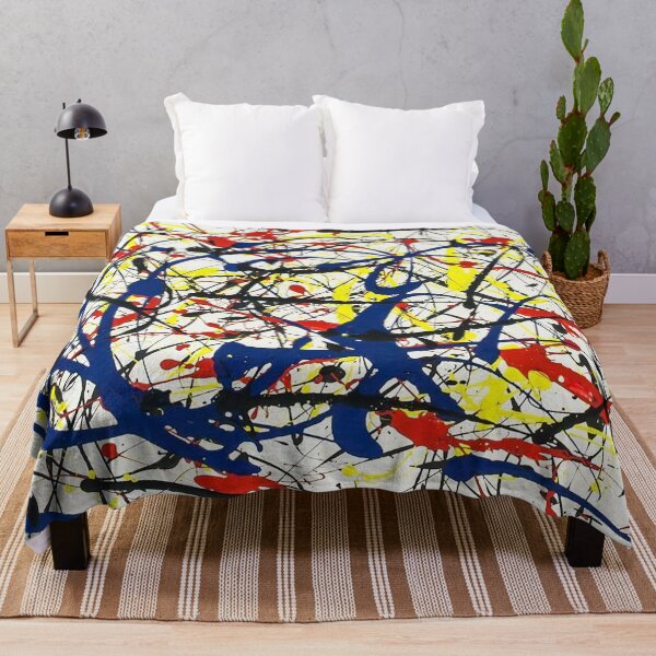 Item preview, Abstract Jackson Pollock Painting Original Art designed and sold by space company ®.
