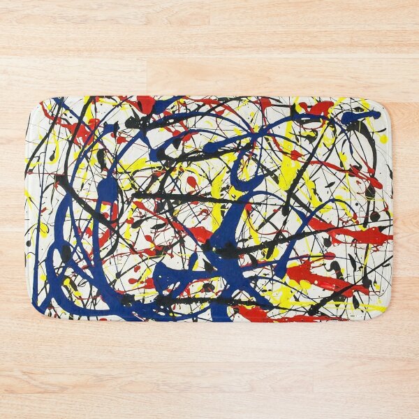 Item preview, Abstract Jackson Pollock Painting Original Art designed and sold by space company ®.