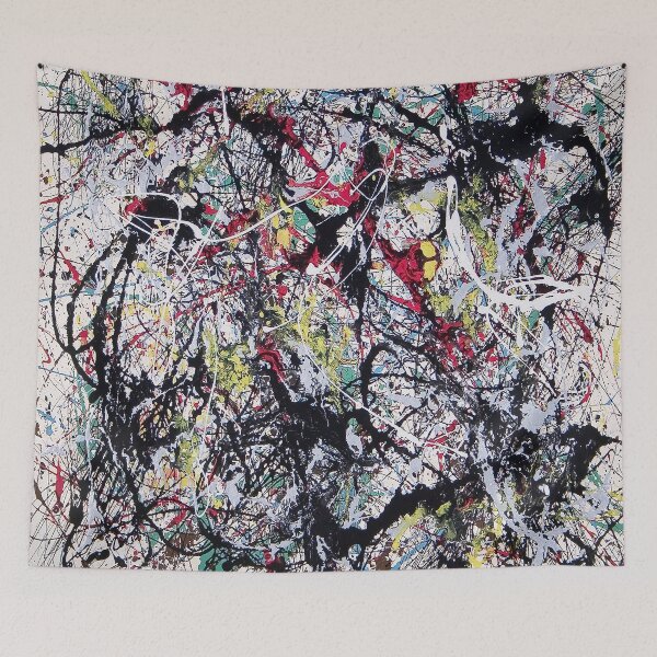 Item preview, Abstract Jackson Pollock Painting Original Art designed and sold by space company ®.