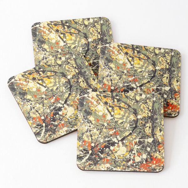 Item preview, Abstract Jackson Pollock Painting Original Art designed and sold by space company ®.