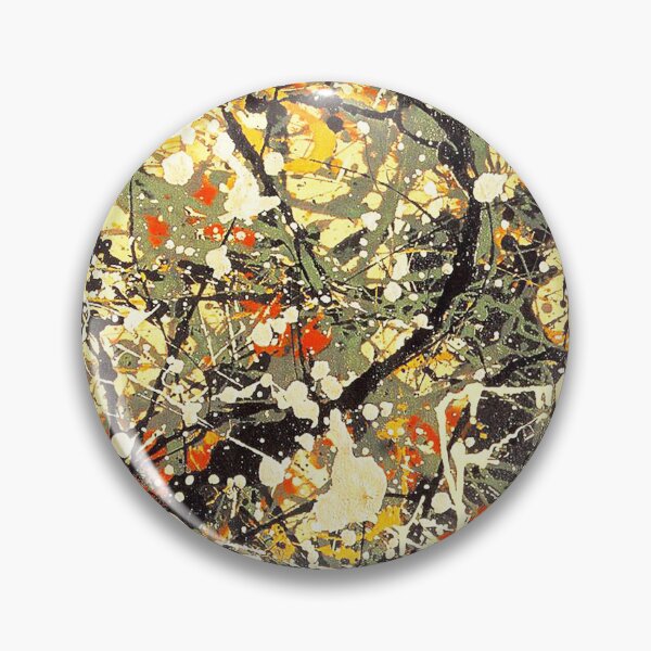 Item preview, Abstract Jackson Pollock Painting Original Art designed and sold by space company ®.
