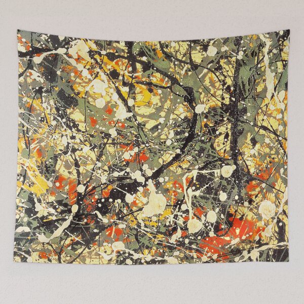 Item preview, Abstract Jackson Pollock Painting Original Art designed and sold by space company ®.