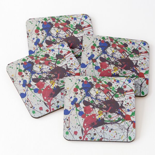 Item preview, Abstract Jackson Pollock Painting Original Art designed and sold by space company ®.