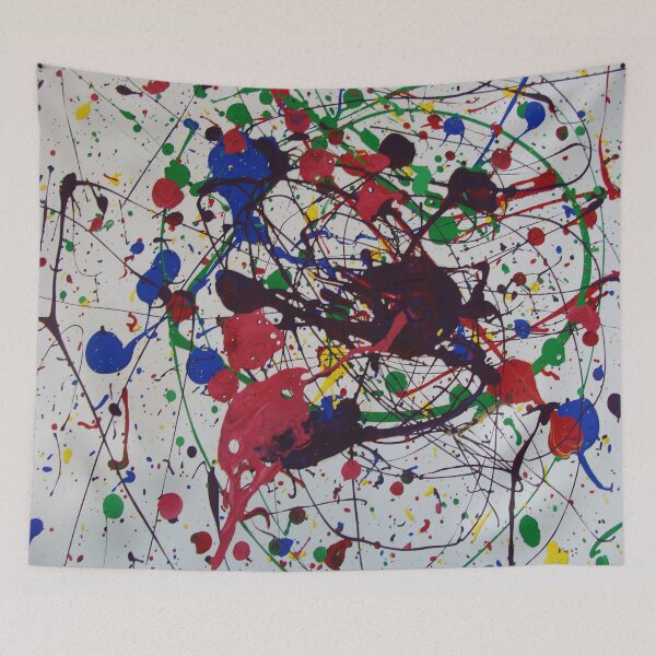 Item preview, Abstract Jackson Pollock Painting Original Art designed and sold by space company ®.