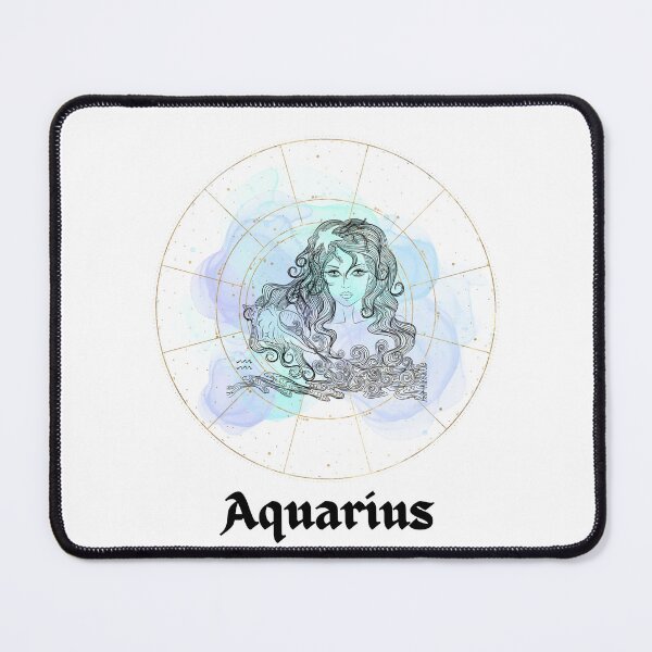 Item preview, Aquarius Horoscope Design designed and sold by MindedInc.