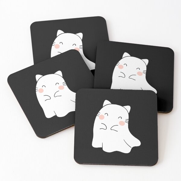 Item preview, Cute Cat Ghost designed and sold by PotluckPrints.