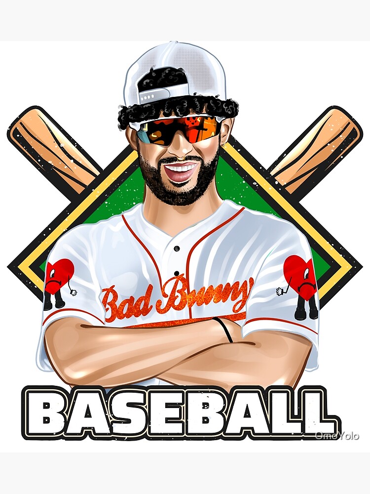 Bad Bunny Jersey Baseball 