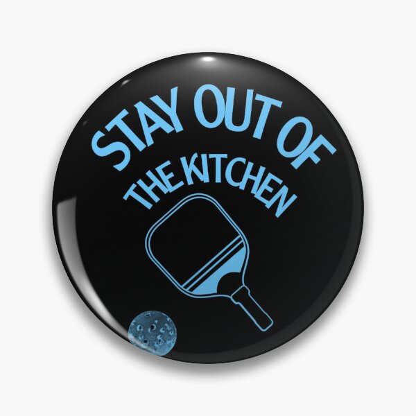 Item preview, Funny pickleball -stay out of the kitchen bleu  designed and sold by UNIX-G.
