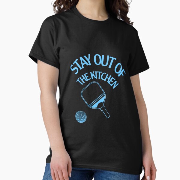 Item preview, Funny pickleball -stay out of the kitchen bleu  designed and sold by UNIX-G.