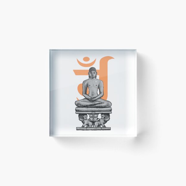 Item preview, Lord Mahaveer on Lion throne Sculpture designed and sold by Blue Bouy.