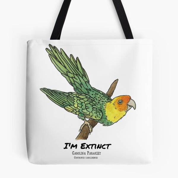 Item preview, Carolina Parakeet- I'm Extinct designed and sold by Alexis Rodefer.