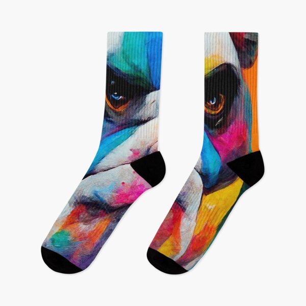 Item preview, Colorful English Bulldog designed and sold by shokA Design.