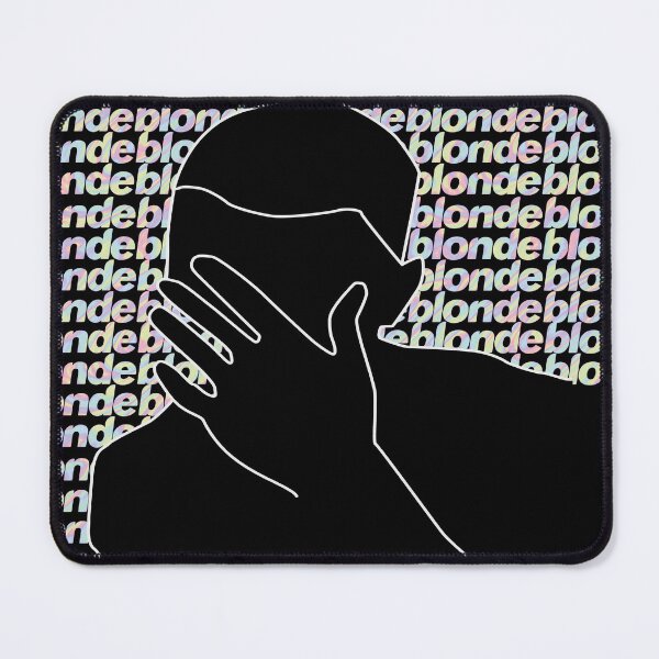 Item preview, Blond Logo Blonde Frank Ocean / Typography and Line Drawing Iridescent designed and sold by LLCRG.