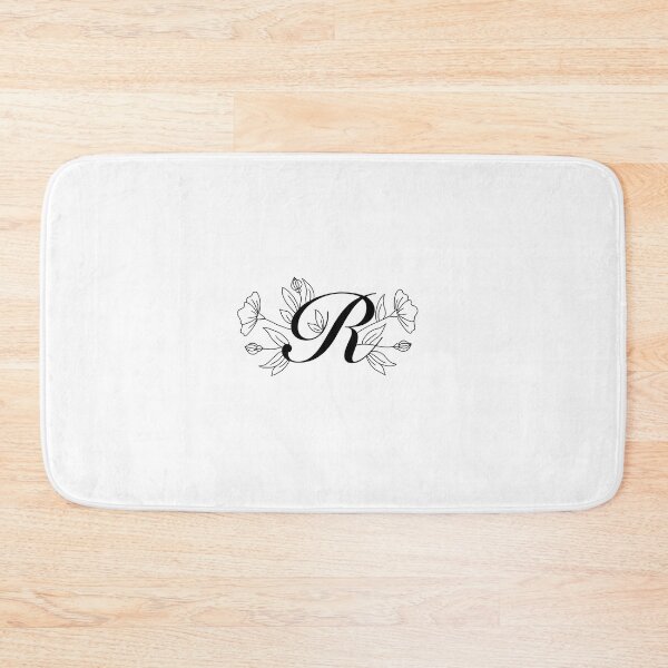 Item preview, Cursive Floral Letter R designed and sold by Lauren Kenney.