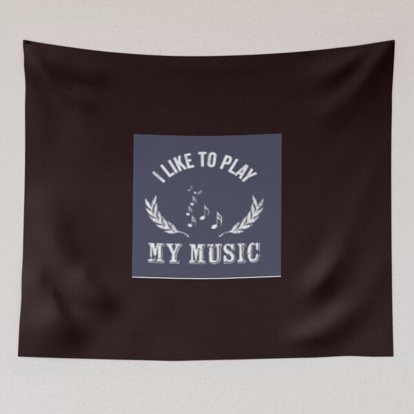 Item preview, Brauni The Artist (I Like To Play My Music Merch) designed and sold by 5050Gmerchteam.