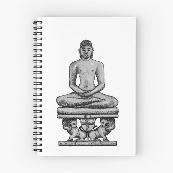 Item preview, Lord Mahaveer on Lion throne Sculpture 2 designed and sold by Blue Bouy.