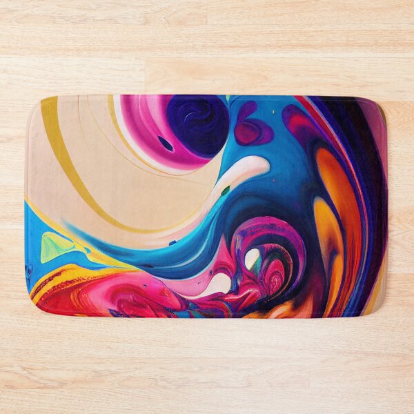 Item preview, Colorful swirl of paint designed and sold by FuturITsic.Synthography.