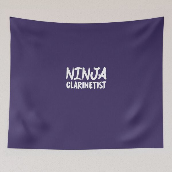 Item preview, Ninja Clarinetist designed and sold by AlwaysAwesome.