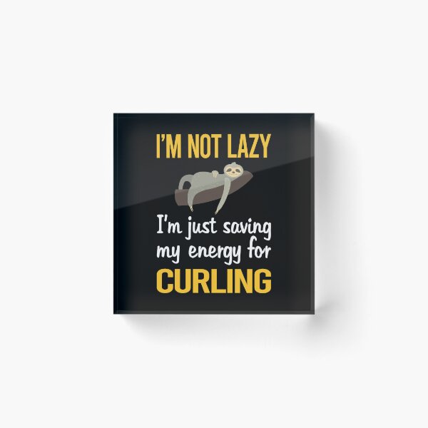 Item preview, Saving Energy Curling designed and sold by Dividestore.