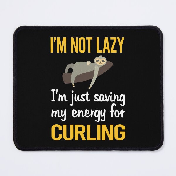 Item preview, Saving Energy Curling designed and sold by Dividestore.